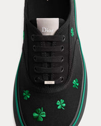 Saltwind Black / Green Low Top Sneakers