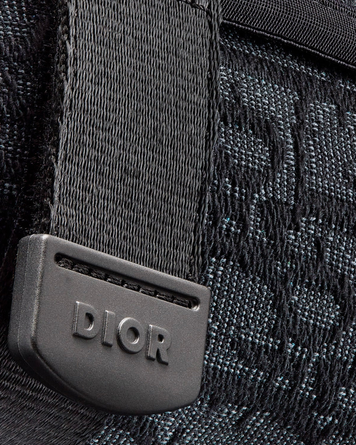 Alpha Black Dior Oblique Jacquard Sandals