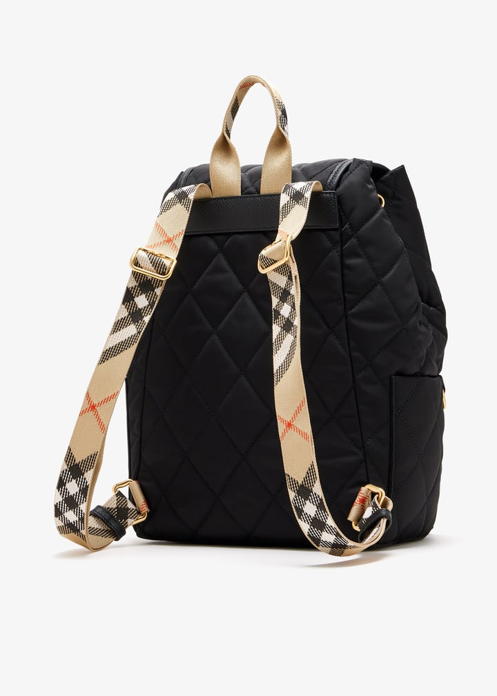Horseshoe Designer Leather Backpack