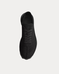 Squash Suede Black Low Top Sneakers