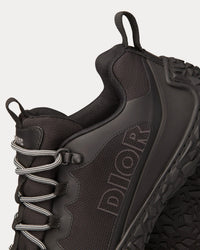 Diorizon Hiking Black Technical Mesh and Rubber Low Top Sneakers