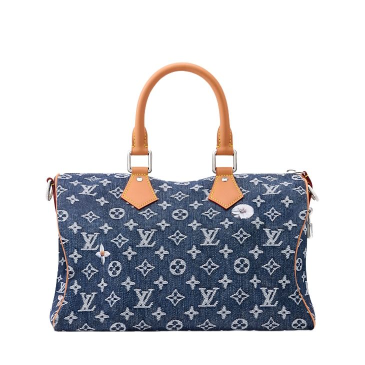 Speedy 30 Bandoulière 'Blue' M27556