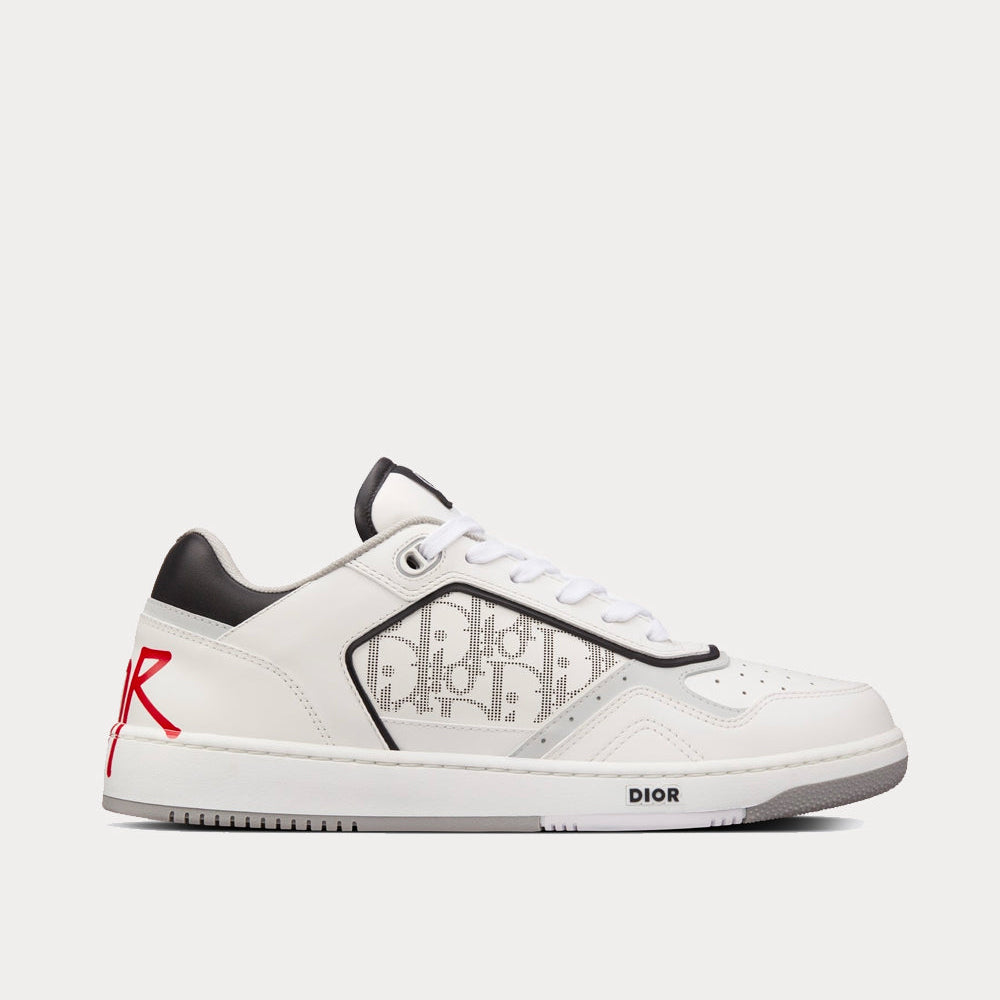 B27 DIOR AND SHAWN Signature White Low Top Sneakers