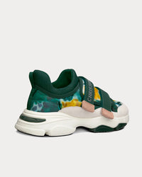D-Wander Cypress Green Camouflage Tie & Dior Technical Fabric Low Top Sneakers