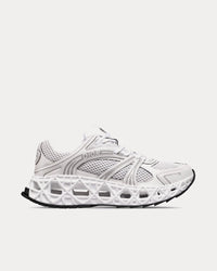 B35 NXXT White Technical Fabric and White Technical Mesh Low Top Sneakers