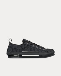 B23 Dior Oblique Jacquard Black Low Top Sneakers