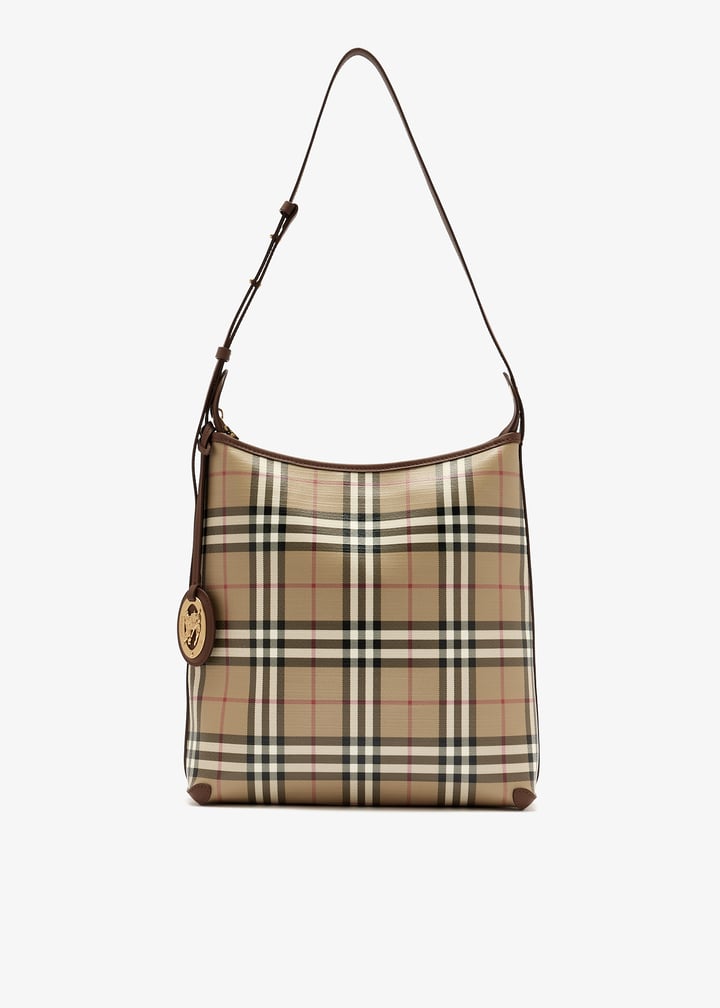 Small Classic Check Shoulder Bag