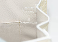 Neige Faubourg Birkin 20 White Matte Alligator Handbag