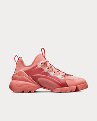 D-Connect Dark Nude Technical Fabric Low Top Sneakers