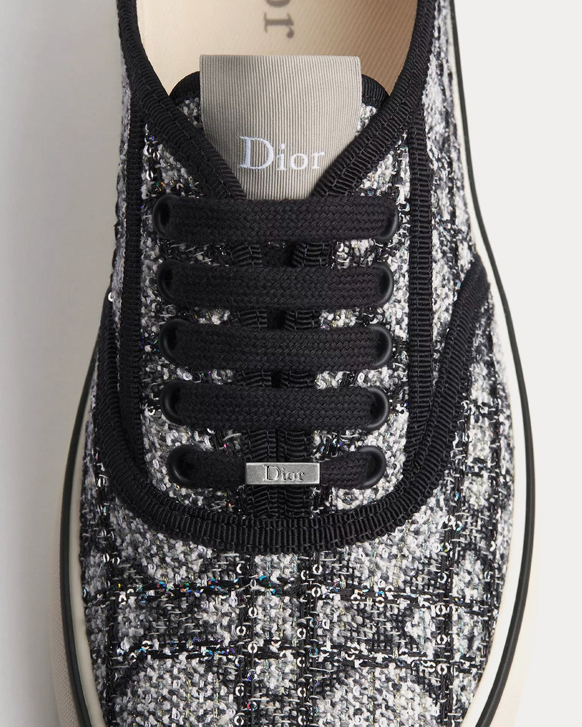 Saltwind Grey / Black Low Top Sneakers