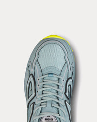 B30 Mesh & Technical Fabric Low Top Sneakers - Blue