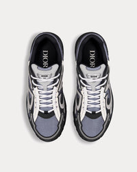 B30 Mesh & Technical Fabric Blue / Gray / White / Black Low Top Sneakers