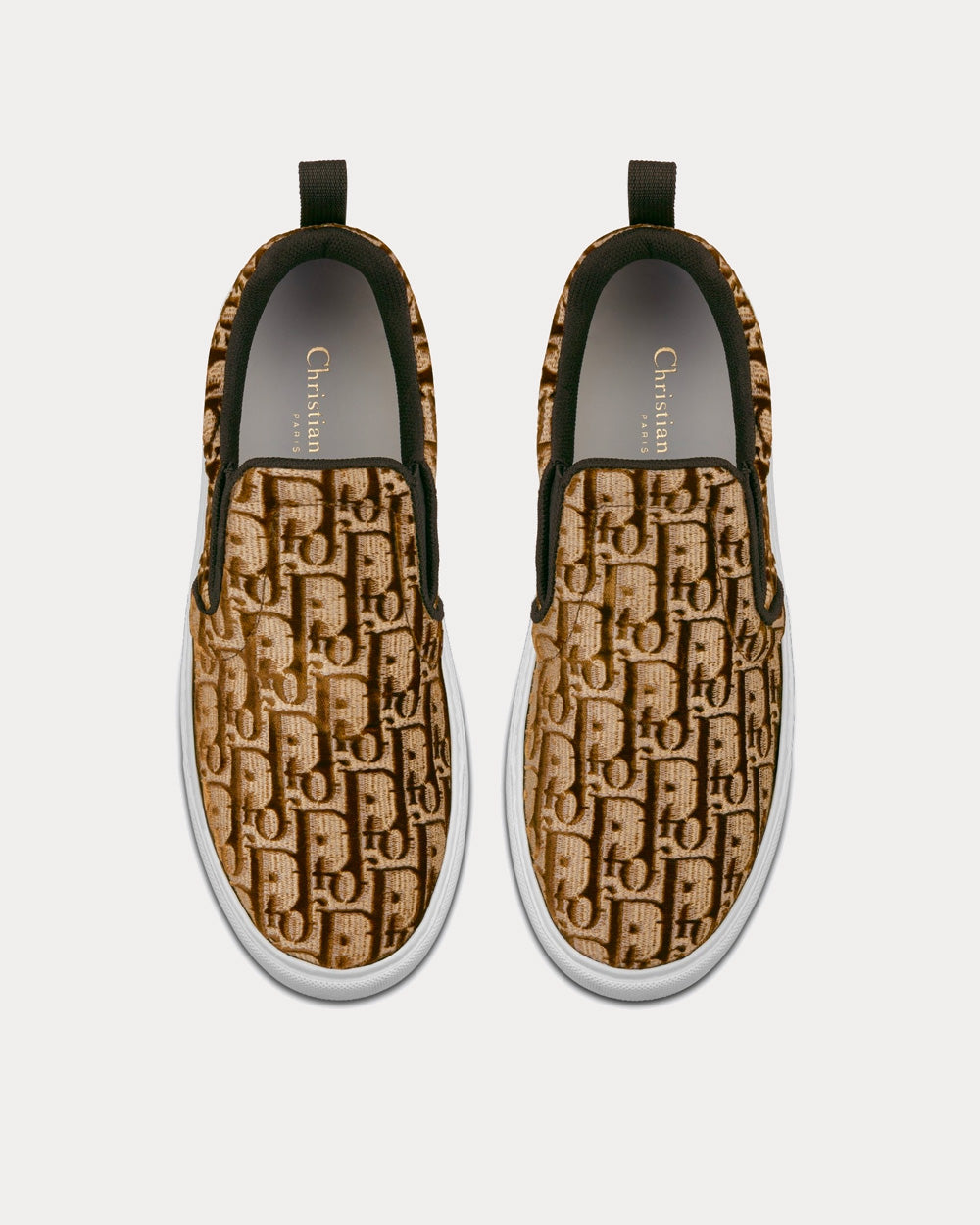 Solar Bronze Slip On Sneakers