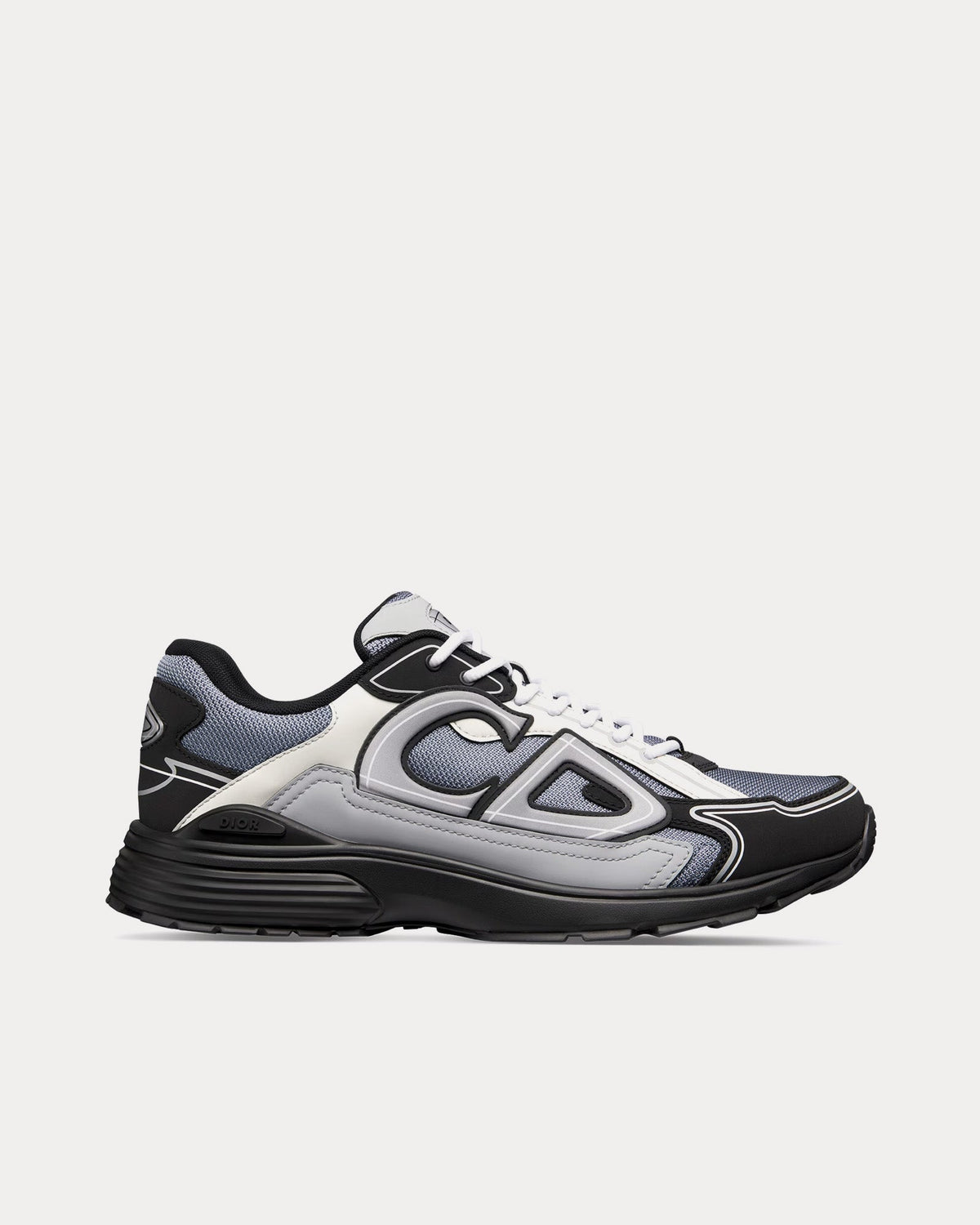 B30 Mesh & Technical Fabric Blue / Gray / White / Black Low Top Sneakers