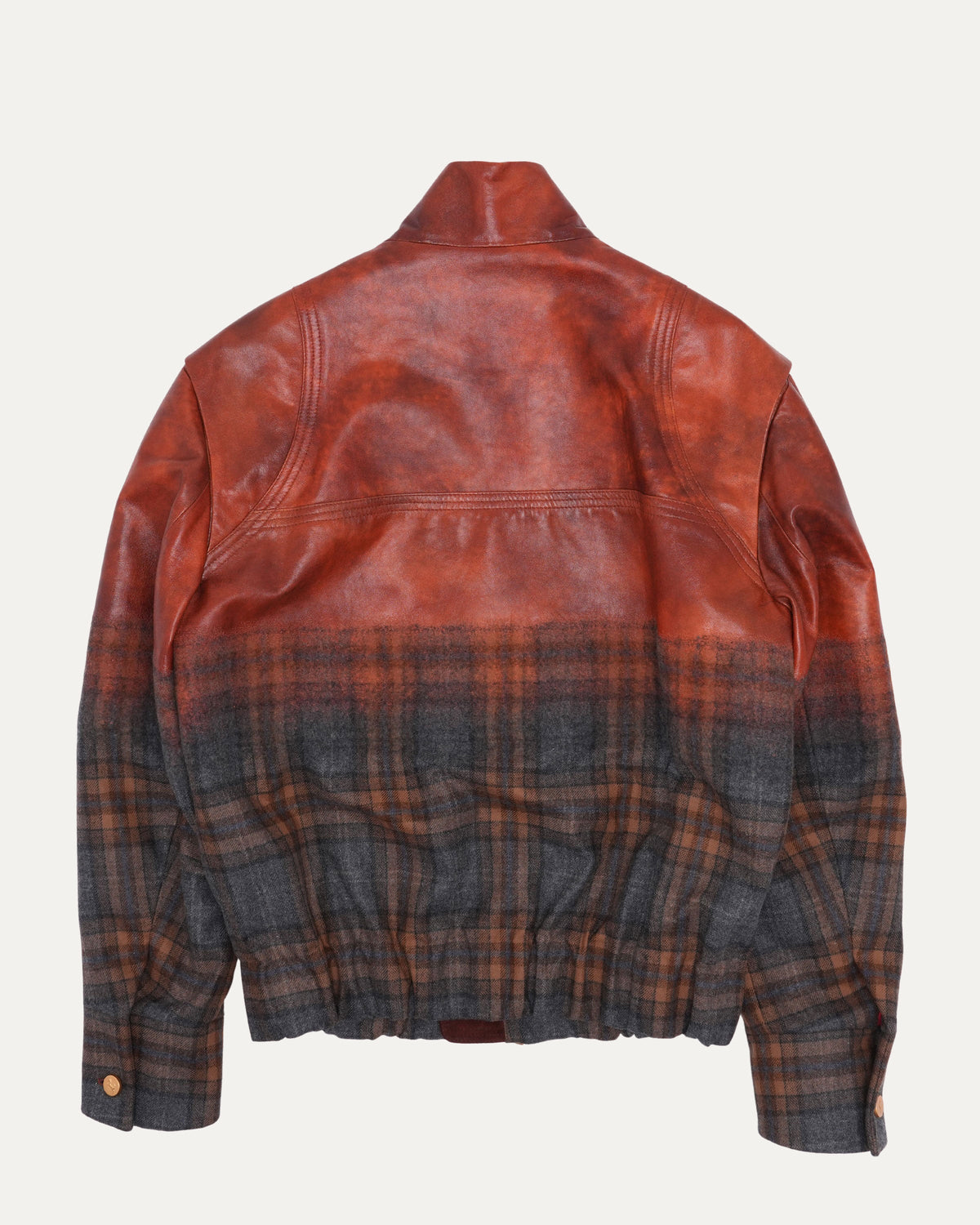 FW26 Tartan Agugliatura Blouson