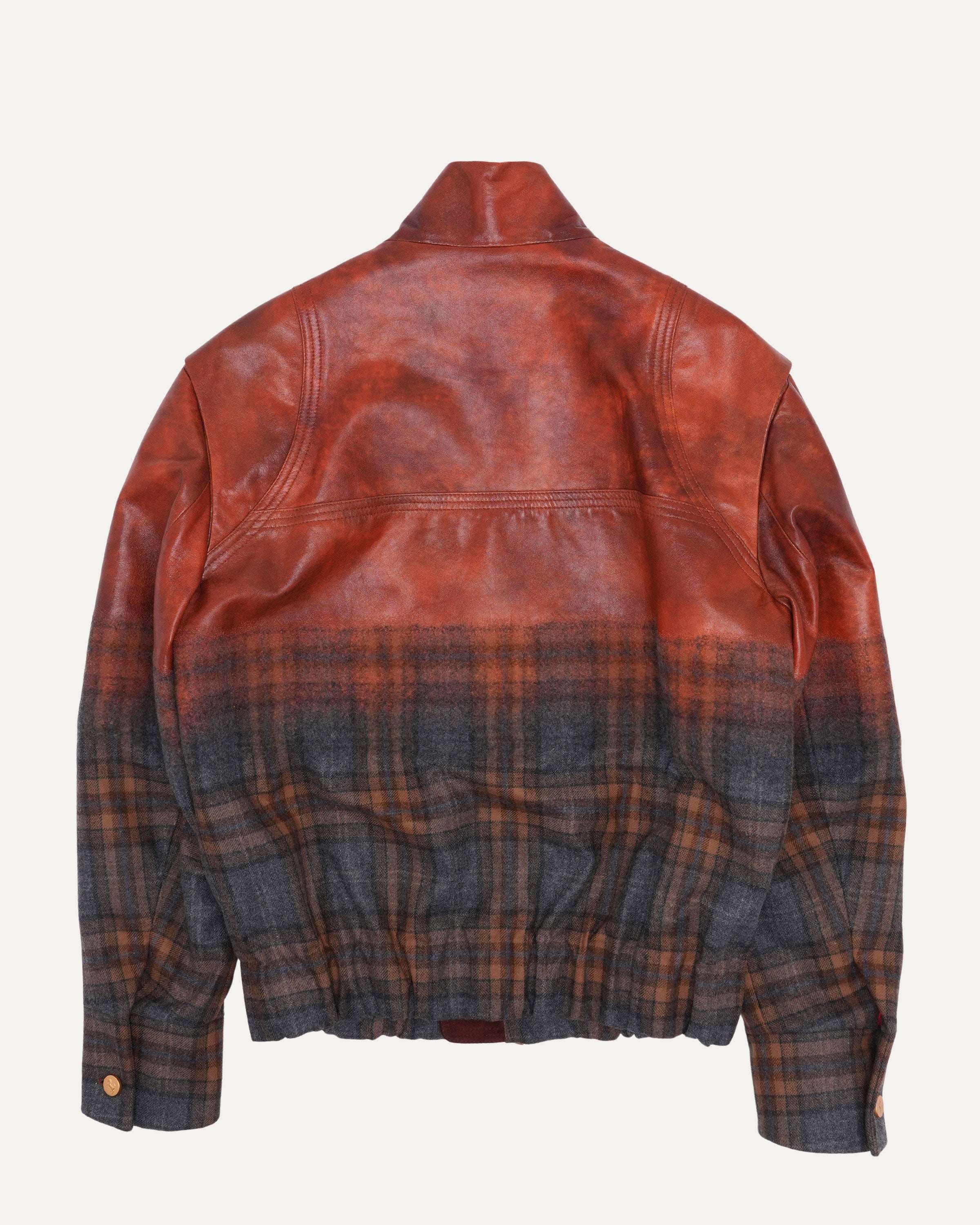 FW26 Tartan Agugliatura Blouson