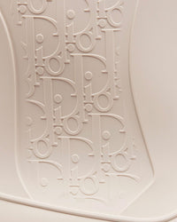 Garden Beige Rubber with Dior Oblique Motif Rain Boots