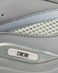 B22 Technical Mesh & Smooth Calfskin Dior Gray Low Top Sneakers