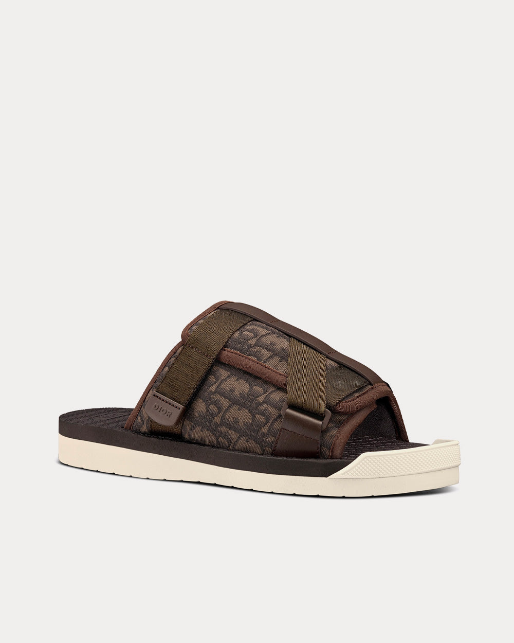 Alpha Sandal Ebony Dior Oblique Jacquard Slip Ons
