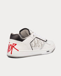 B27 DIOR AND SHAWN Signature White Low Top Sneakers