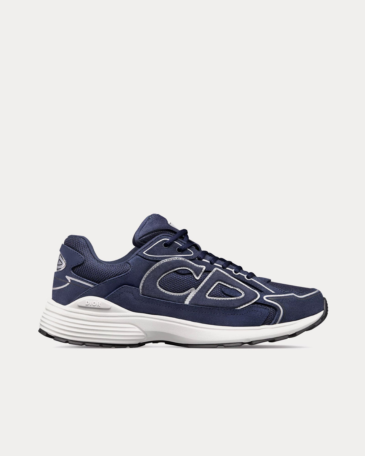 B30 Countdown Suede Navy Blue Low Top Sneakers