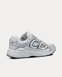B30 Dior Gray Mesh and Technical Fabric Low Top Sneakers