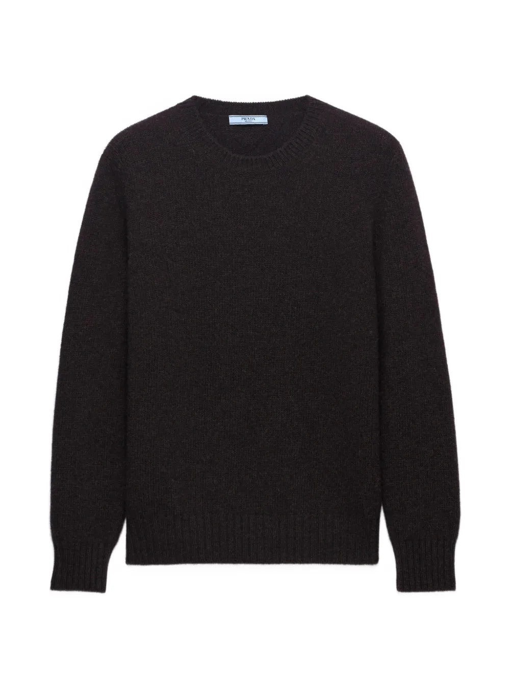 Wool and cashmere crew-neck sweater