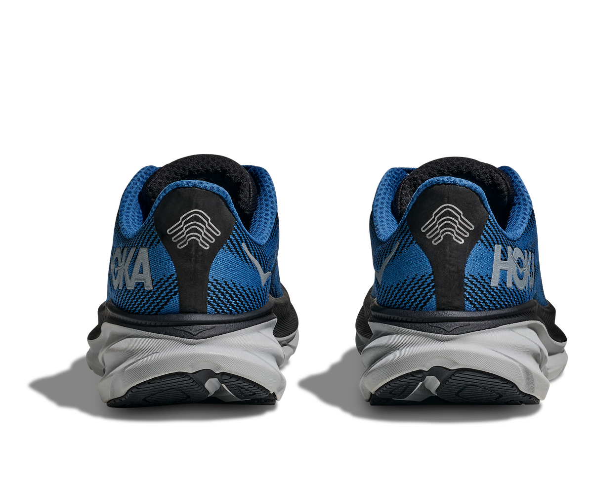 Clifton 9 GTX Men's Waterproof Running Shoes - Black/Foggy Night