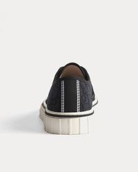 Hooper Black Low Top Sneakers