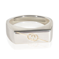 Elegant Sterling Silver Trademark Band
