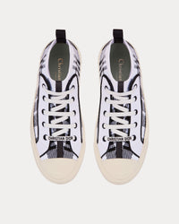 Walk'n'Dior Black and White Check'n'Dior Technical Mesh High Top Sneakers