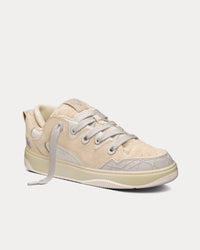 B9S Skater Limited And Numbered Edition Lilac Suede and Dior Oblique Jacquard Low Top Sneakers
