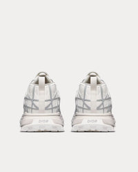 B31 Runner Technical Mesh & Rubber with Warped Cannage Motif White / Grey Low Top Sneakers