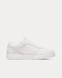 B27 Grained Calfskin & Dior Gravity Leather White Low Top Sneakers