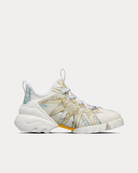 D-Connect Multicolor Technical Fabric with Rêve d'Infini Print Low Top Sneakers