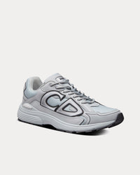 B30 Dior Gray Mesh and Technical Fabric Low Top Sneakers