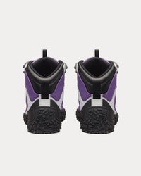 Diorizon Hiking Ankle Boot Purple Technical Mesh with Black Rubber High Top Sneakers
