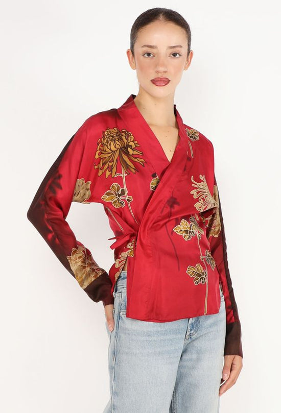 Gucci Tom Ford Silk Kimono, S/S 2001