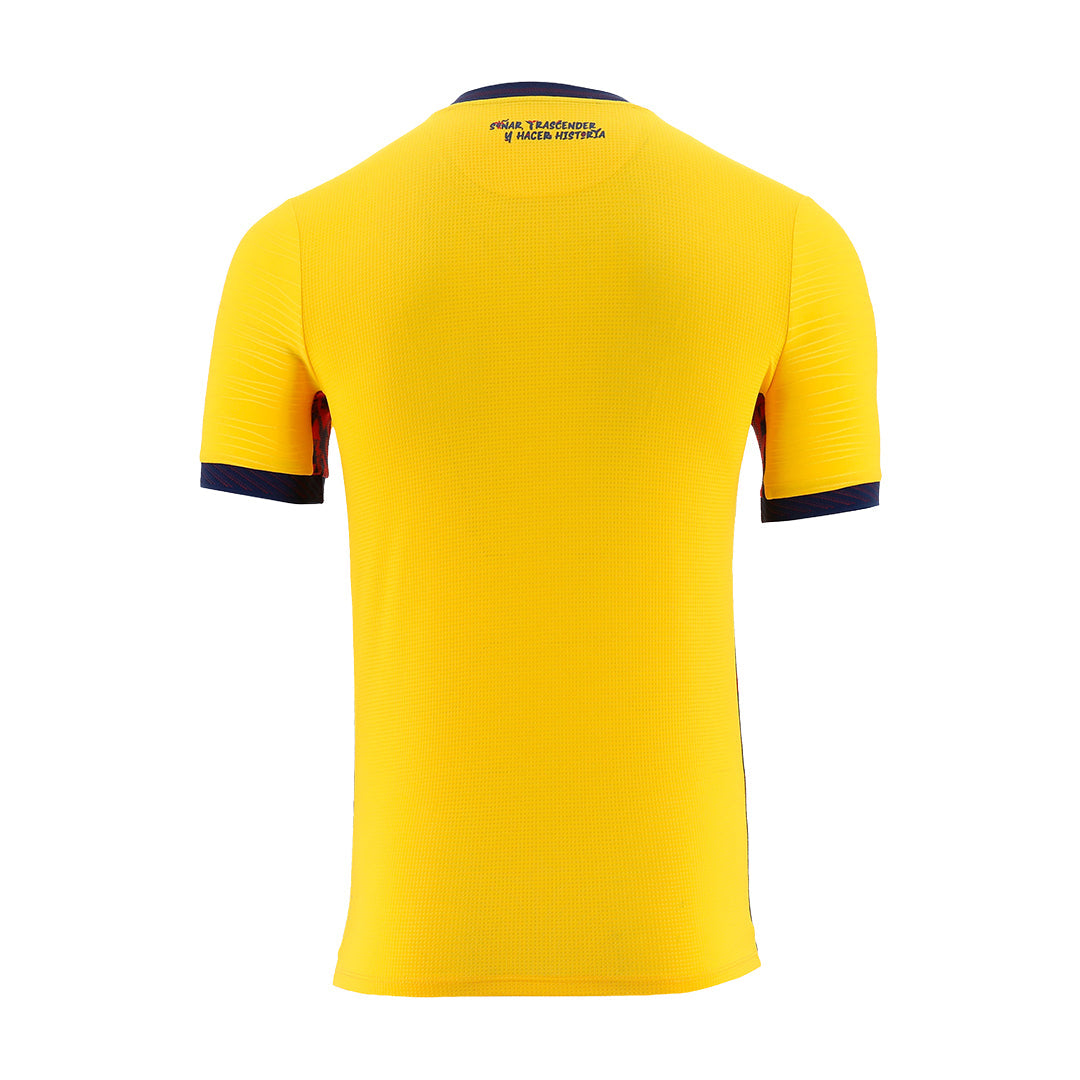 Official Ecuador 2026 World Cup Men's Home Jersey – Yellow Authentic Player Version Soccer Kit by Marathon Sports