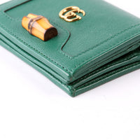 658244 Diana Card Case Wallet Green