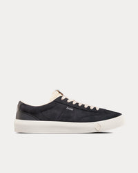 B101 Nubuck Calfskin Black Low Top Sneakers