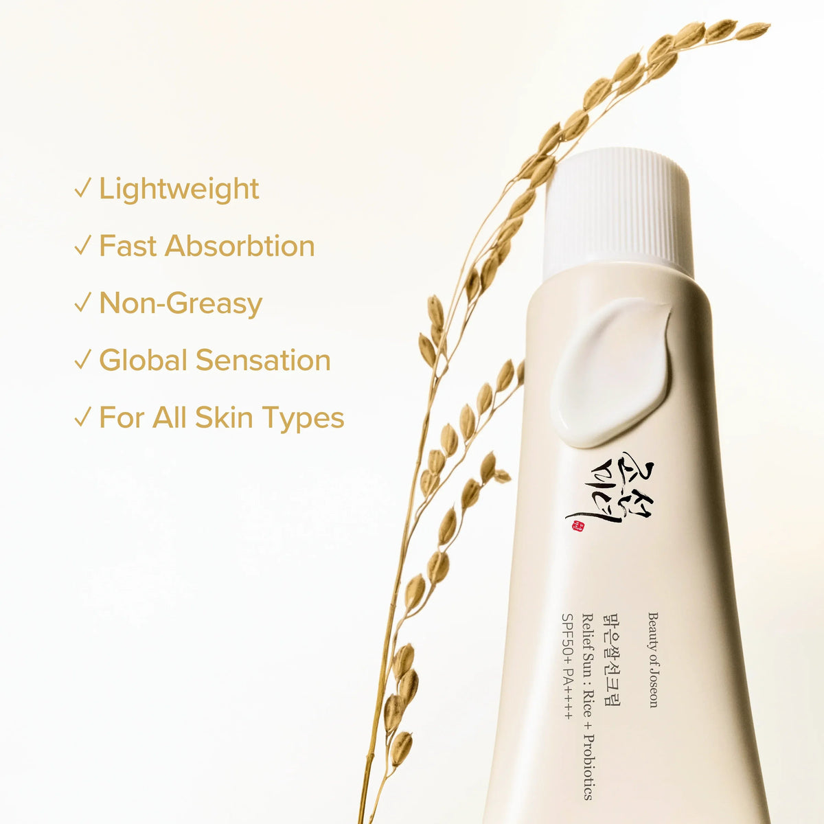 Beauty of Joseon Relief Sun  Rice + Probiotics (SPF50+ PA++++)