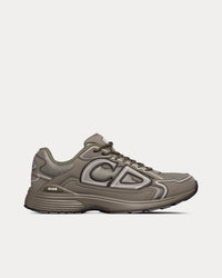 B30 Olive Mesh and Technical Fabric Low Top Sneakers