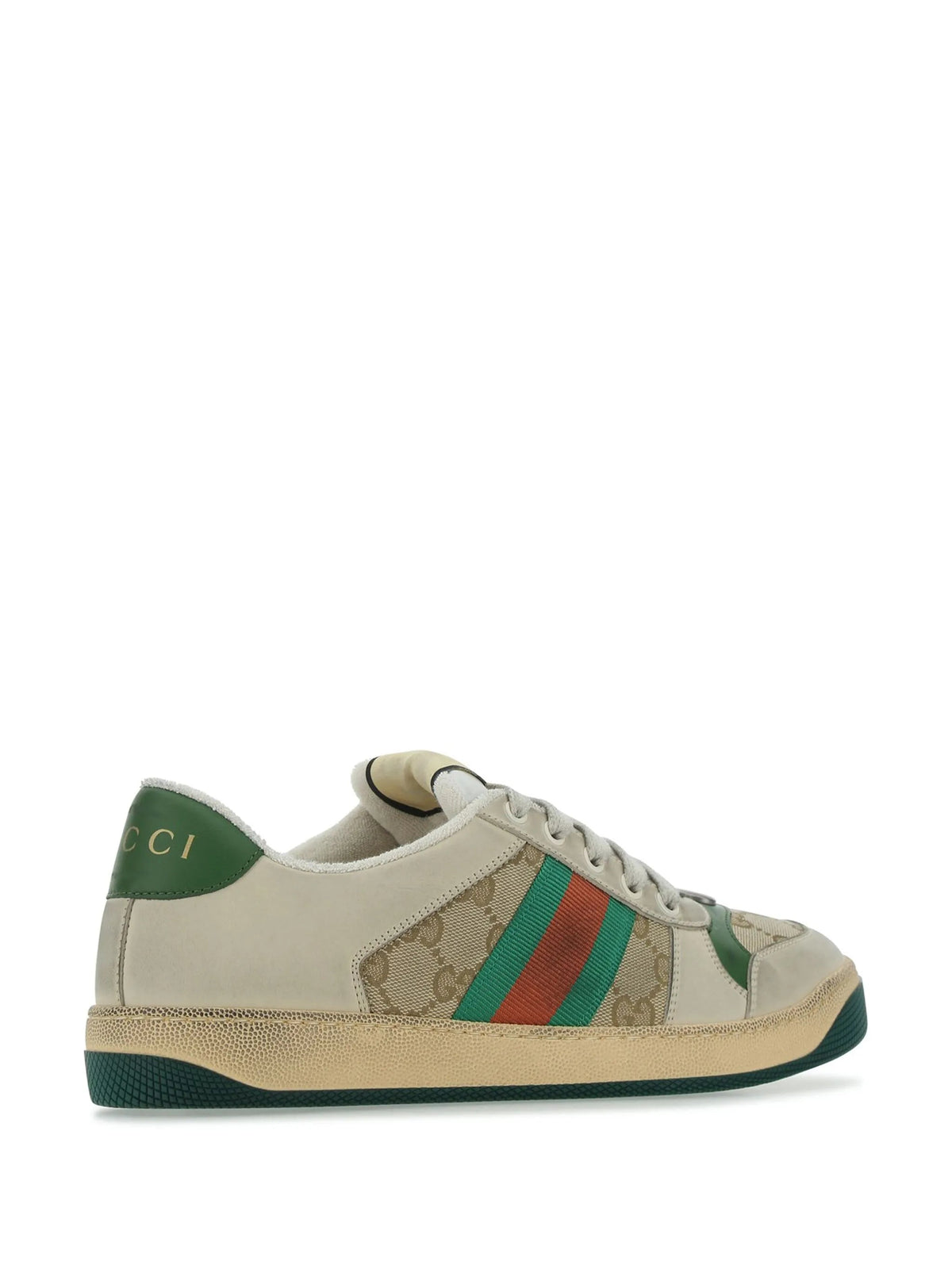 Vintage Inspired Screener Leather Trainer
