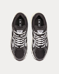 B30 Black Mesh and Technical Fabric Low Top Sneakers