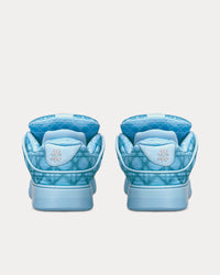 B9S Skater Limited And Numbered Edition Blue Kumo Cannage Satin Low Top Sneakers