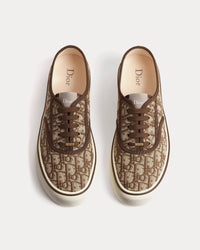 Saltwind in Dior Oblique Jacquard Brown Low Top Sneakers