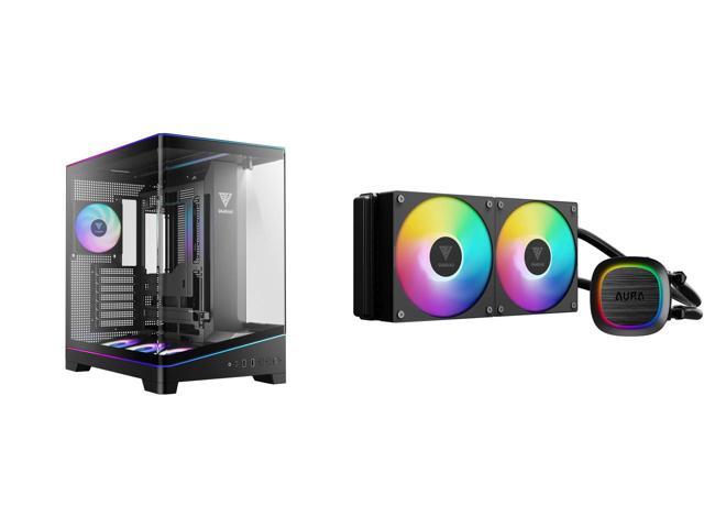 GAMDIAS Atlas P6 Gaming PC and AIO Cooler Bundle