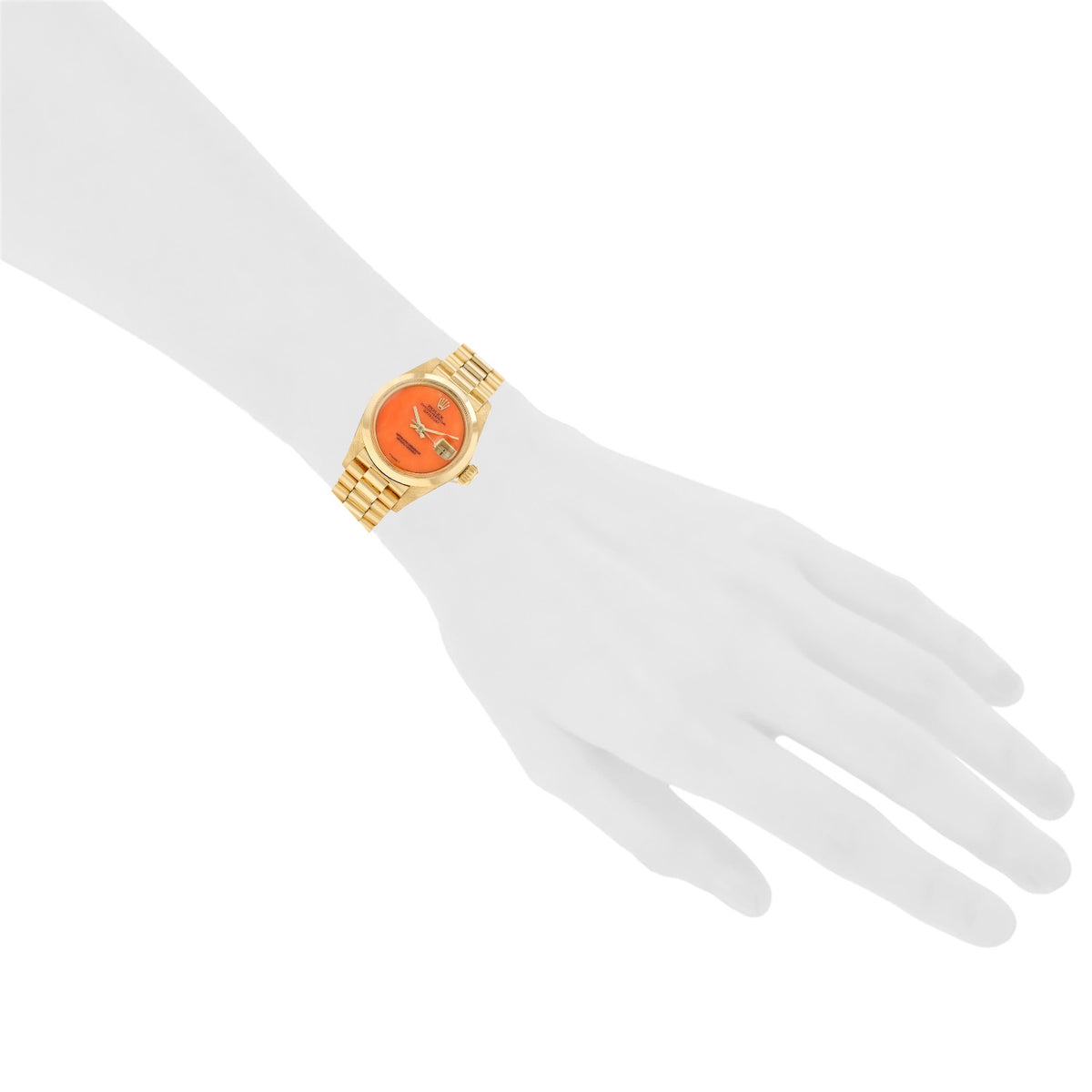 Datejust Lady watch in yellow gold, Ref: 6916 Circa 1981