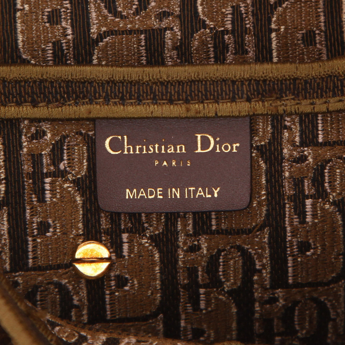 Dior Saddle Handbag